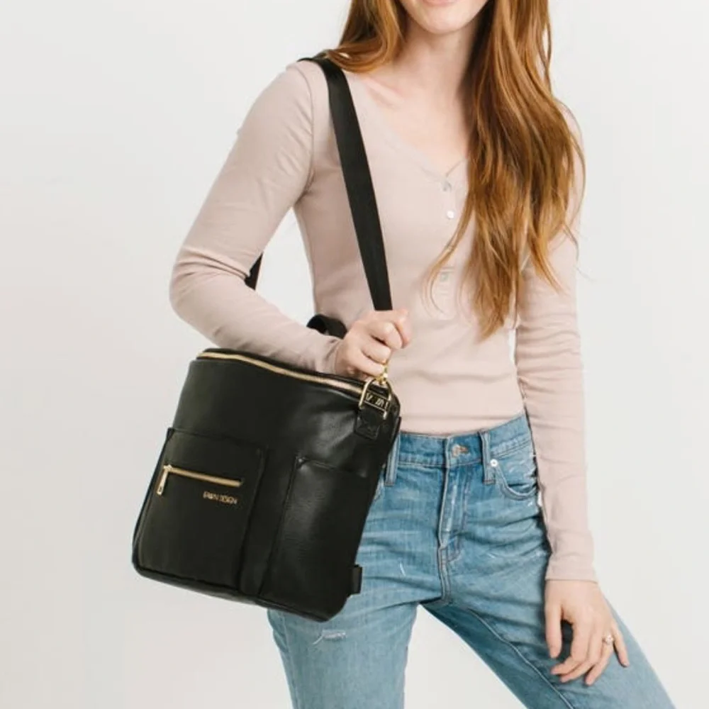 Fawn Design Mini Convertible Faux Leather Bag